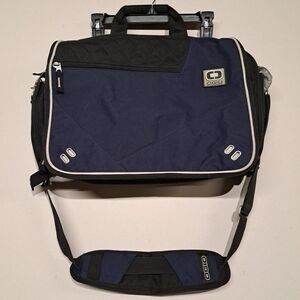 Ogio City Corp Messenger Laptop Bag Navy Blue/Black